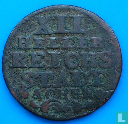 Aachen 12 heller 1758 (without MR) - Image 2