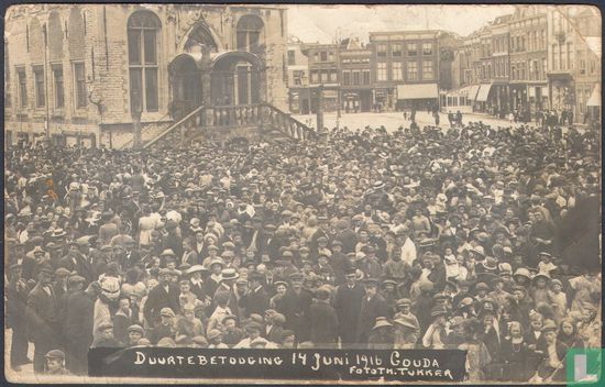 Markt Duurtebetooging 14 juni 1916