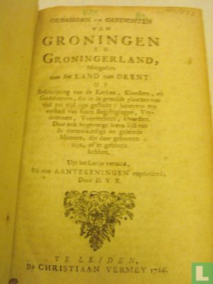 Oudheden en gestichten van Groningen en Groningerland, Mitsgaders van het Land van Drent (…) - Bild 3