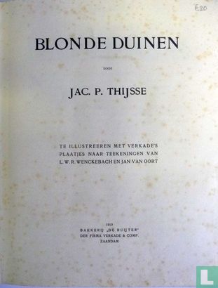 Blonde duinen  - Afbeelding 3