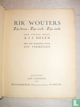Rik Wouters - Afbeelding 3