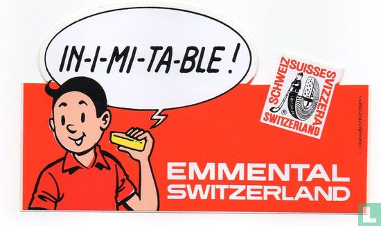 Suske eet Emmental Kaas (FRANS)  