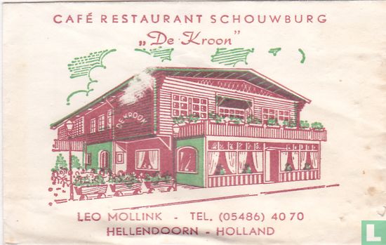 Café Restaurant Schouwburg "De Kroon"  - Afbeelding 1