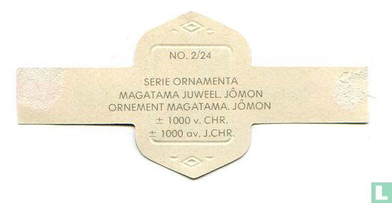 Magatama juweel. Jômon ± 1000 v. Chr. - Afbeelding 2