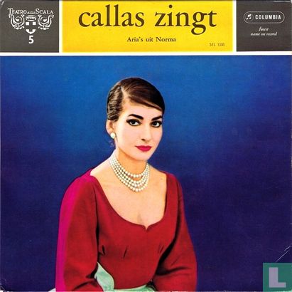 Callas zingt Aria's uit Norma - Afbeelding 1