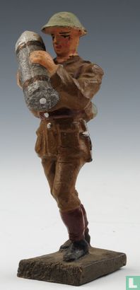 Artilleryman with grenade - Image 1