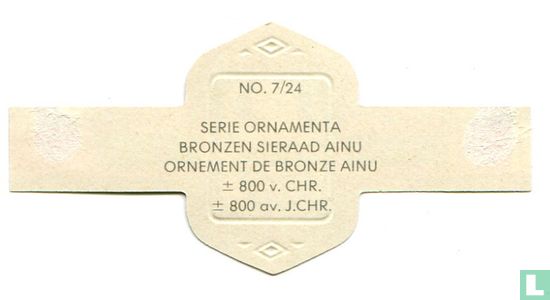 Bronzen sieraad Ainu ± 800 v. Chr. - Image 2