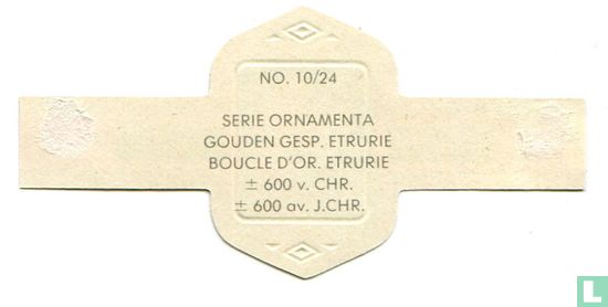 Gouden Gesp. Etrurië ± 600 v. Chr. - Image 2