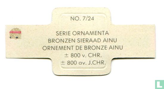 Bronzen sieraad Ainu ± 800 v. Chr. - Afbeelding 2
