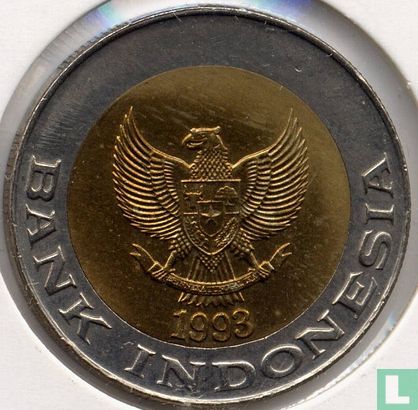 Indonésie 1000 rupiah 1993 - Image 1