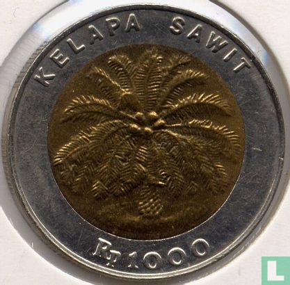 Indonésie 1000 rupiah 1993 - Image 2