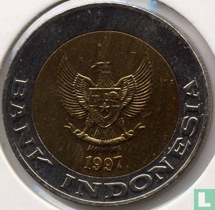 Indonesia 1000 rupiah 1997 - Image 1