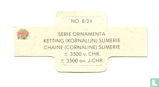 Ketting (Kornalijn) Sumerië ± 3500 v. Chr. - Image 2