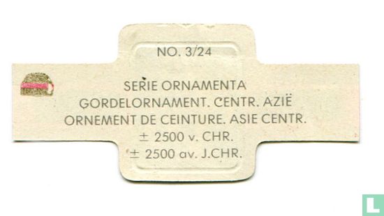 Gordelornament. Centr. Azië ± 2500 v. Chr. - Image 2