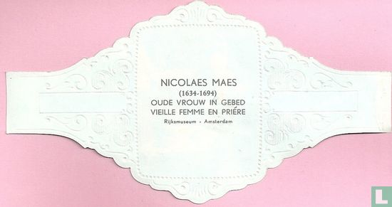 Nicolas Maes - Oude vrouw in gebed - Image 2