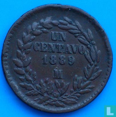 Mexico 1 centavo 1889 (Mo) - Image 1