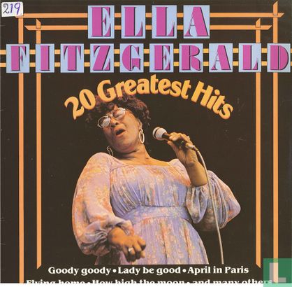 Ella Fitzgerald 20 greatist Hits - Image 1