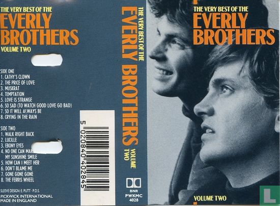 The Very Best of the Everly Brothers Volume 2 - Afbeelding 1