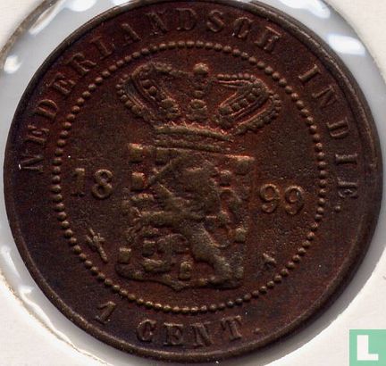 Dutch East Indies 1 cent 1899 - Image 1