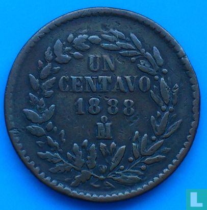 Mexico 1 centavo 1888 - Afbeelding 1