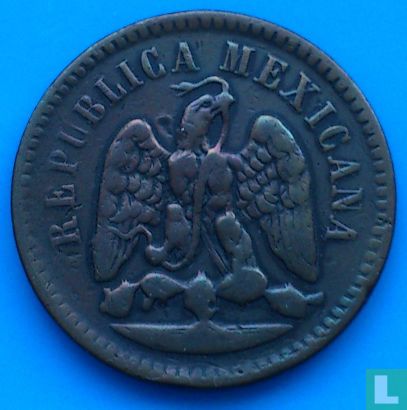 Mexiko 1 Centavo 1888 - Bild 2