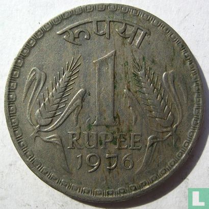 Inde 1 roupie 1976 (Calcutta) - Image 1