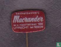 Banketbakkerij Macrander W.V.Noordstraat 186 Utrecht