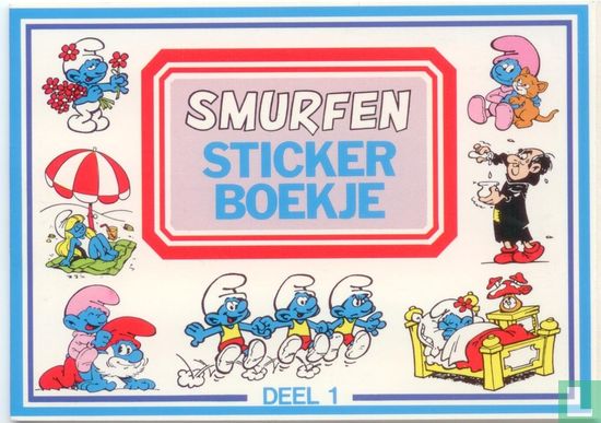 Smurfen Sticker Boekje - Afbeelding 1