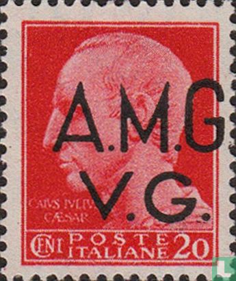 Italian stamps overprinted AMG VG