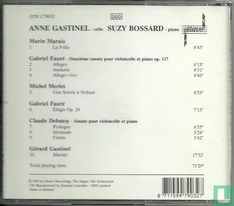 Anne Gastinel Debut Recital - Image 2