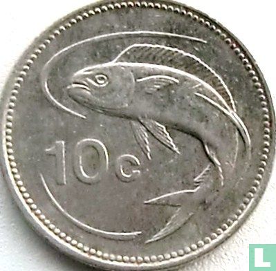 Malta 10 cents 1986 - Afbeelding 2
