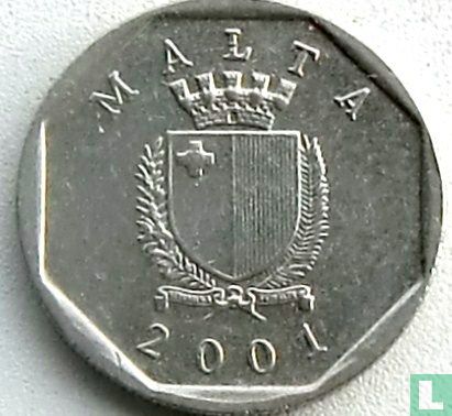 Malta 5 cents 2001 - Afbeelding 1