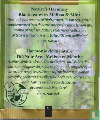 Black tea with Melissa & Mint  - Afbeelding 2