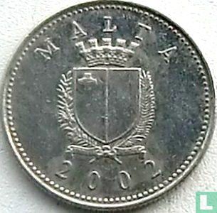Malte 2 cents 2002 - Image 1