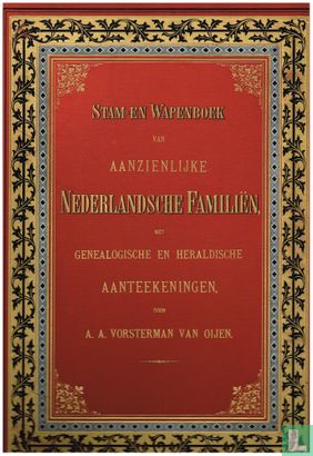 Stam- en wapenboek van aanzienlijke Nederlandsche familien deel II - Image 1