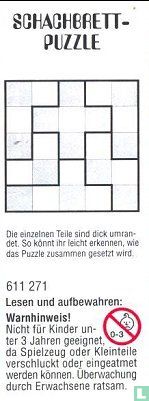 Schachbrettpuzzle - lila - Afbeelding 3