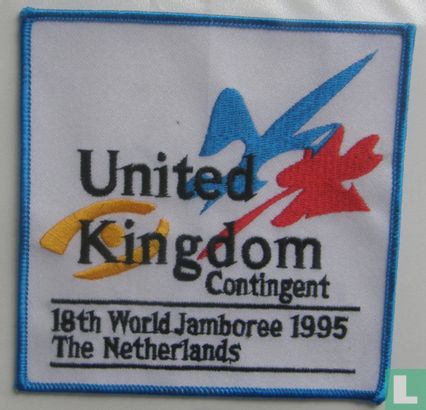 United Kingdom contingent - 18th World Jamboree (Back)