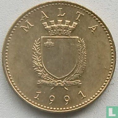 Malte 1 cent 1991 - Image 1