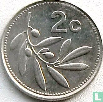 Malta 2 cents 1986 - Image 2