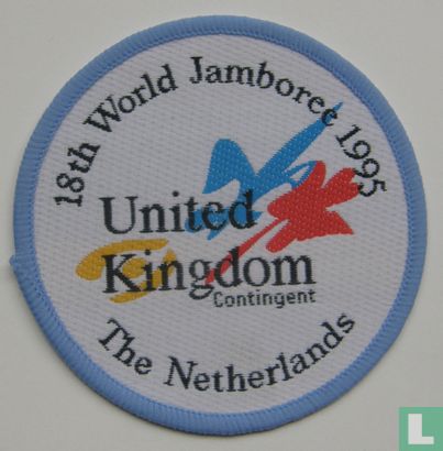 United Kingdom contingent - 18th World Jamboree (blue border)