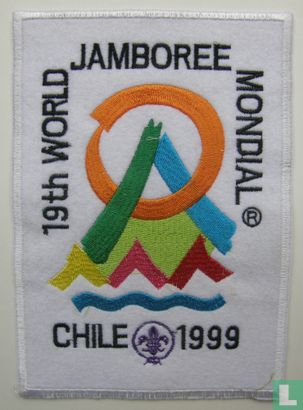 Souvenir badge - 19th World Jamboree (Back)