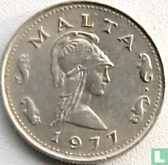 Malta 2 cents 1977 - Afbeelding 1