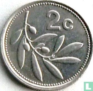 Malta 2 cents 1995 - Image 2