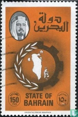 Carte de Bahreïn