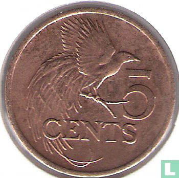 Trinidad und Tobago 5 Cent 2001 - Bild 2