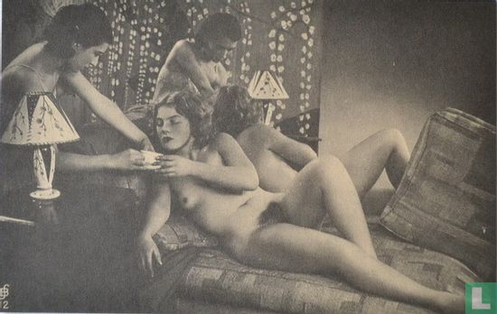erotische prentbriefkaart      - Image 1