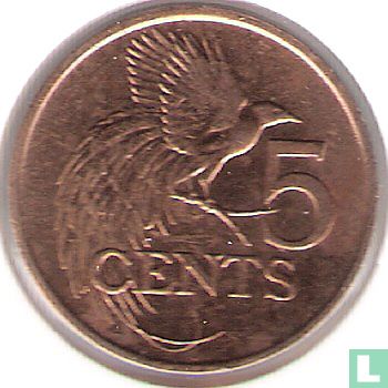 Trinidad and Tobago 5 cents 2002 - Image 2