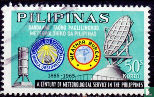 Hundertjahrfeier der Philippinen Wetterdienste