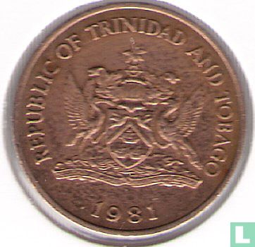 Trinité-et-Tobago 5 cents 1981 (sans FM) - Image 1