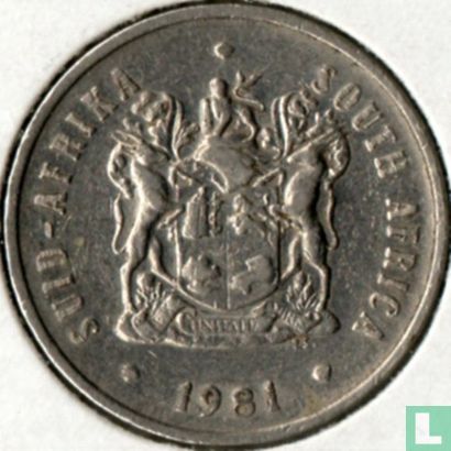 Afrique du Sud 20 cents 1981 - Image 1